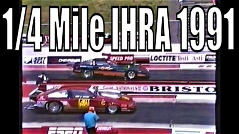 1/4 Mile IHRA 1991 Spring Nat. Bristol TN. Pro Stock, Pro Mod Blower / Nitrous Drag Racing Part 1Of4