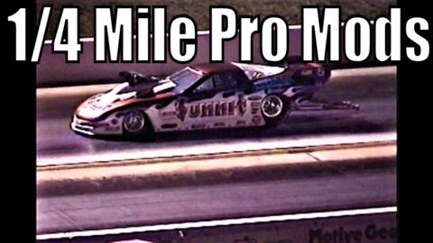1/4 Mile 2002 IHRA Hooters ACDelco Nationals Pro Mod Blower / Nitrous Drag Racing Action Part 4 Of 8