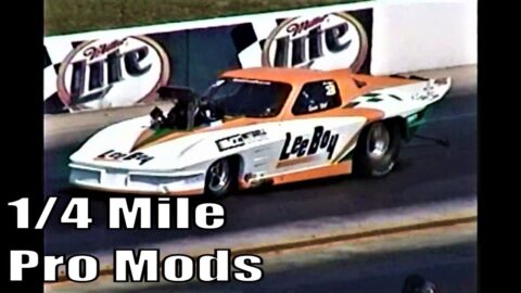1/4 Mile 2002 IHRA Hooters ACDelco Nationals Pro Mod Blower / Nitrous Drag Racing Action Part 2 Of 8
