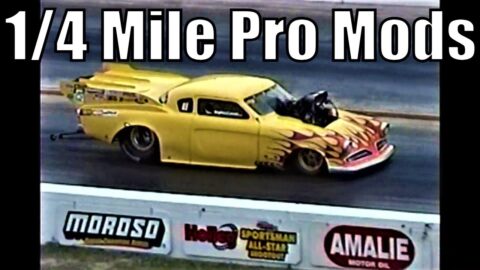 1/4 Mile 2002 IHRA Hooters ACDelco Nationals Pro Mod Blower / Nitrous Drag Racing Action Part 7 Of 8