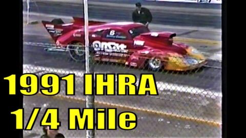 1991 IHRA 1/4 Mile Winter Nationals Darlington Dragway Heads Up Drag Racing Action Part 2 of 3