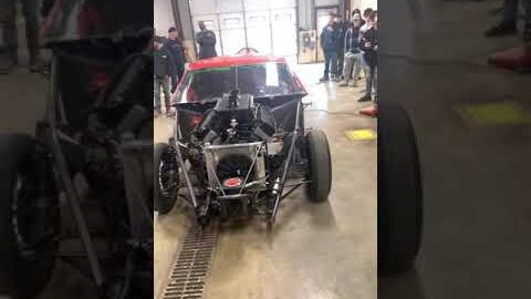 Chris TUTEN off of street outlaws revving and starting his car