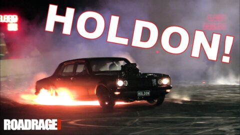 HOLDON lights up the pad with a tire fire at Northern NATS.