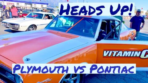 Heads Up Stock Eliminator D/SA 2022 NHRA Pomona Chad Loge Jon Irving Randi Lyn Mopar vs Pontiac