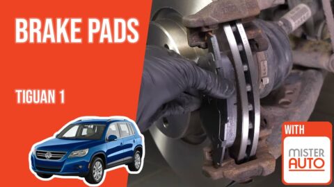 How to replace the front brake pads Tiguan 1 🚗