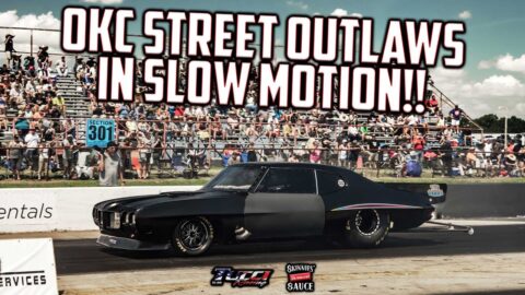 OKC Street Outlaws in SLOW MOTION!