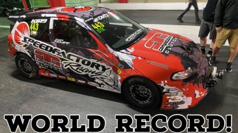 Speedfactory Racing AWD Civic World Record 7.18 @199 at TX2k 2022 🤯 Worlds Fastest!!!