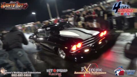 THIS CHEVELLE WAS ON A MISSION AT LIGHTS OUT 13! WINNING THE ALL STEEL ALL GLASS SHOOTOUT!!