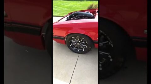 Throwback #269motorsports #redmustang #dragcar #1320video #foxbody #lsfest #lsfesteast #turbomustang