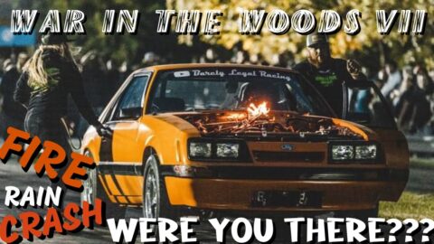 Wildest No Prep Race EVER! WAR IN THE WOODS VII @ Brown County Dragway, IN