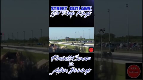 fireball Camaro vs. Adam Jennings Street Outlaws: No Prep Kings #streetoutlaws #NoPrepkings