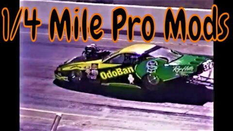1/4 Mile Pro Mods 2003 IHRA Rockingham NC Spring Nationals Drag Racing Action Part 4 of 6
