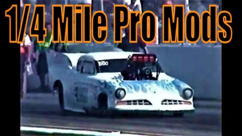 1/4 Mile Pro Mods 2003 IHRA Rockingham NC Spring Nationals Drag Racing Action Part 5 of 6