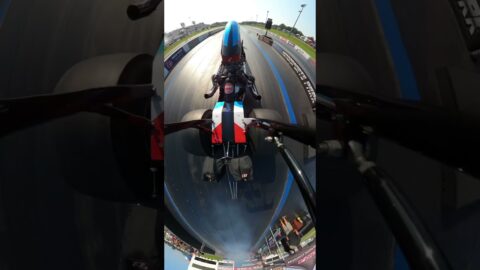 GoPro Max Burnout Footage on PDRA Top Dragster 🏎🗯 #shorts