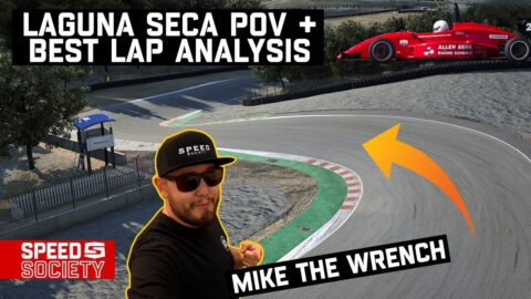 A Lap Around Laguna Seca w/ Mike The Wrench! Step by Step Lap Analysis | Speed Society Dailies