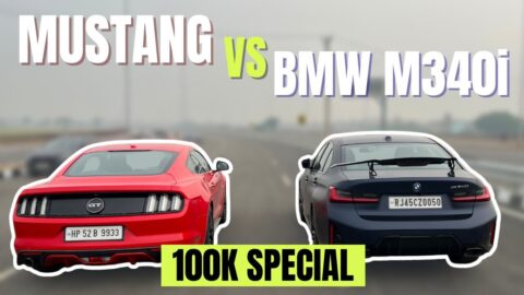 FORD MUSTANG VS BMW M340i : DRAG RACE🔥