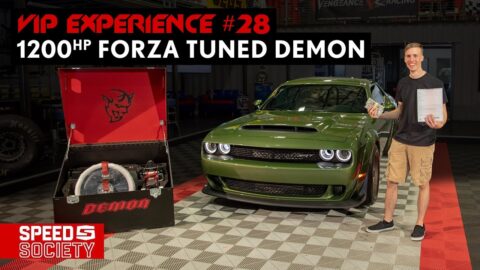 He won this 1200HP Forza Tuned Demon + $20K cash! VIP Experience SSG#28 | Speed Society