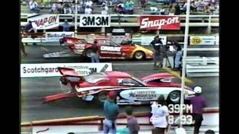 IHRA 1993 Top Sportsman / Pro Mod Huntsville Dragway Raw Racing Action