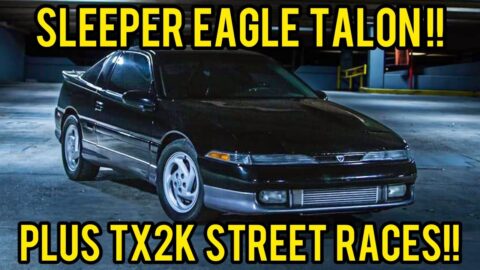 Insane Eagle Talon Sleeper! #tx2k racing! Built #4g63 50psi, Nitrous, Dog Box and Haltech! #dsm