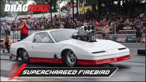 It's A Firebird With A Top Fuel Blower!