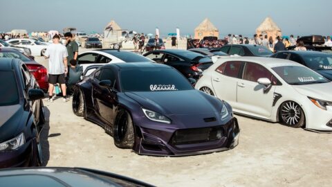 STANCE CARS TAKEOVER NEW JERSEY...INSANE CAR SHOW ON THE BEACH!