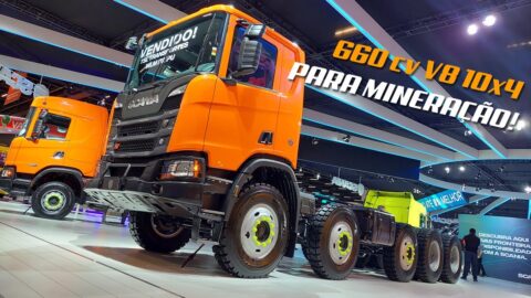 Scania R 660 V8 10x4 XT: O novo rei da mineração