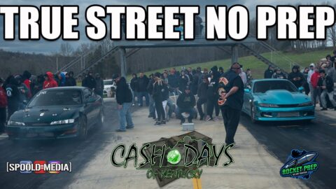 TRUE STREET CARS ON NO PREP! CASH DAYS OF KENTUCKY SPRING 2023 AT DECKER BOYZ (1st Rd Audio Issues)
