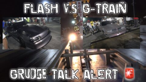 $10,000 GRUDGE RACE | THE FLASH MUSTANG VS G-TRAIN G BODY !! SIDE BET WAS $800 TO $400 !!🔥🔥