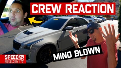 900hp CTS-V First Drive... "MINDBLOWING" | Crew Reactions | Beyond The Build: S6, EP.5
