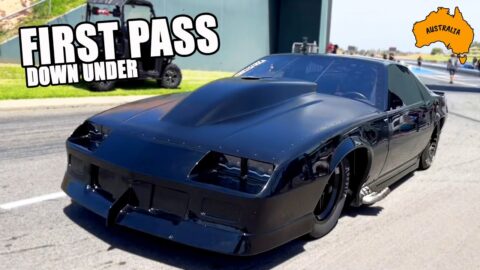 First Pass in Shocker in Australia. We have a Major Issue testing for Street Outlaws vs Australia