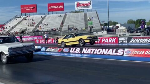 Ford vs The World | NHRA US Nationals Stock Eliminator Heads-Up Drag Racing