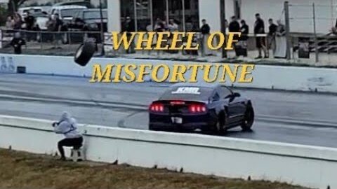 Mustang loses rear wheel at Street Car Takeover Bradenton