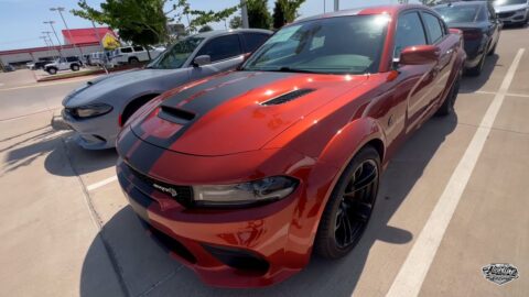 SHOULD I TRADE MY 1320 SCATPACK CHALLENGER FOR THIS WIDEBODY HELLCAT CHARGER?!