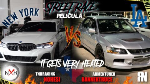 STREET RACE NOHESI BUILT M340 VS BUILT EVO 8 1320VIDEO OUTSIDE NYC VS CALI WEST VS EAST COAST🔥
