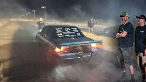 Street Outlaws 2023 No prep Kings: Small tire semi finals #bigtires #smalltire