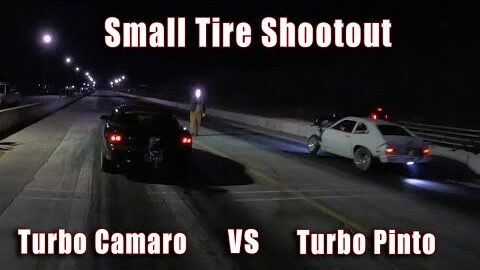 Turbo Camaro in the Finals at Nashville Street Outlaws No Prep