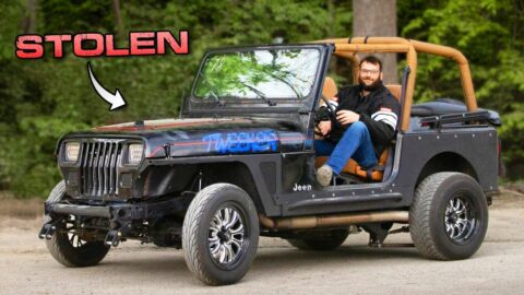 Twin Turbo Jeep STOLEN at Cleetus & Cars is back and it's FAST!