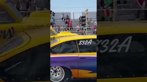 Heads Up No Prep Racing Vega vs Henry J #dragracing #cars #autoracing #racing