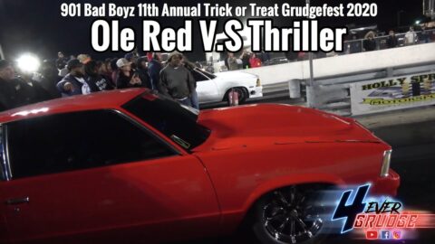 OLE RED VS THRILLER | G-BODY GRUDGE RACE !! 11TH ANNUAL TRICK OR TREAT GRUDGEFEST !!