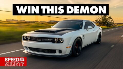 SSG#38 “DEMON” - Win This Fully Built White Knuckle Dodge Demon With The Crate + $20,000 Cash