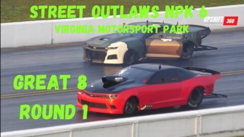 Street outlaws No prep kings 6; Virginia Motorsport Park; great 8 round 1