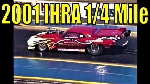 2001 IHRA 1/4 Mile Spring Nationals Rockingham Dragway Heads Up Drag Racing Action Part 1 of 9
