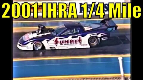 2001 IHRA 1/4 Mile Spring Nationals Rockingham Dragway Heads Up Drag Racing Action Part 4 of 9