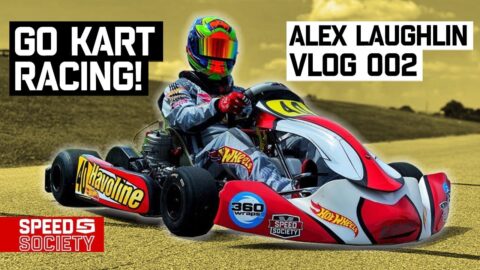 Alex Laughlin's goes GO KART racing + his GT350 gets hit by a 18 wheeler!