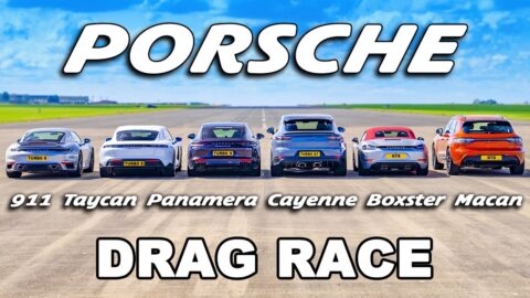 Every Porsche DRAG RACE
