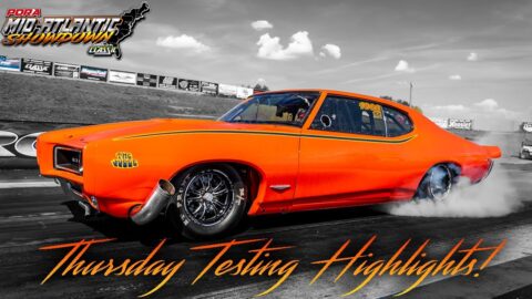 PDRA Mid-Atlantic Showdown - Thursday Morning Testing!