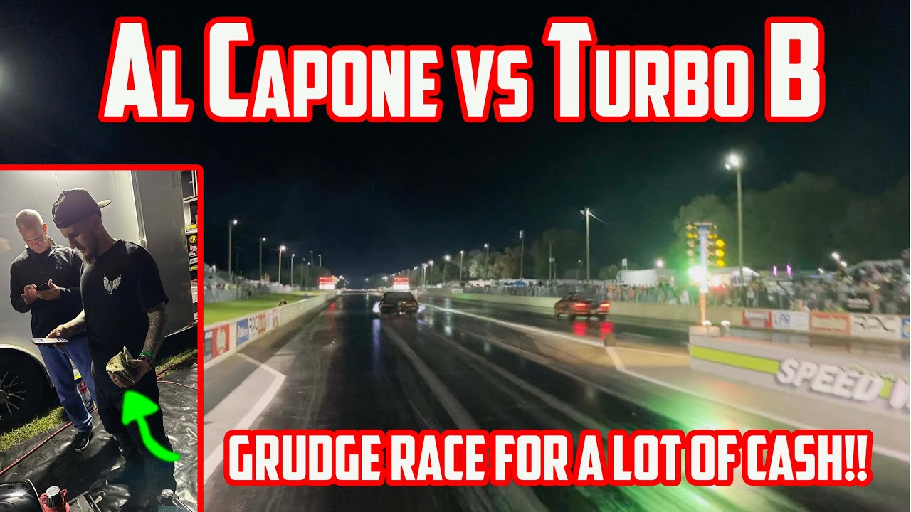 AL CAPONE GRUDGE RACE FOR A LOT OF MONEY!!! 632 CI NITROUS VS TWIN TURBO BIG BLOCK!!