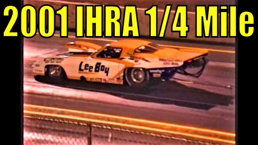 2001 IHRA 1/4 Mile Spring Nationals Rockingham Dragway Heads Up Drag Racing Action Part 5 of 9