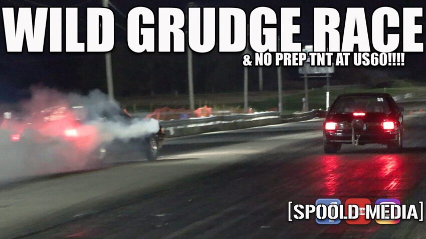 GRUDGE RACE GETS WILD!!!! PARANORMAL TNT AT US60 DRAGWAY
