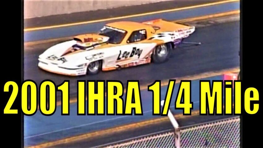 2001 IHRA 1/4 Mile Fall Nationals Rockingham Dragway Heads Up Drag Racing Action Part 3 of 4